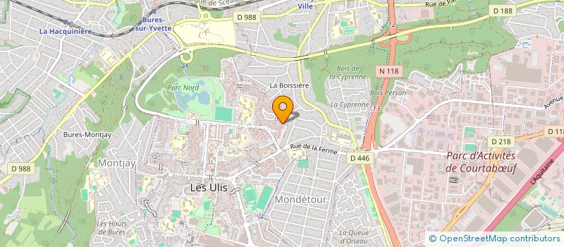 localisation de l'entreprise MONSIEUR EVENS EMILE à LES ULIS