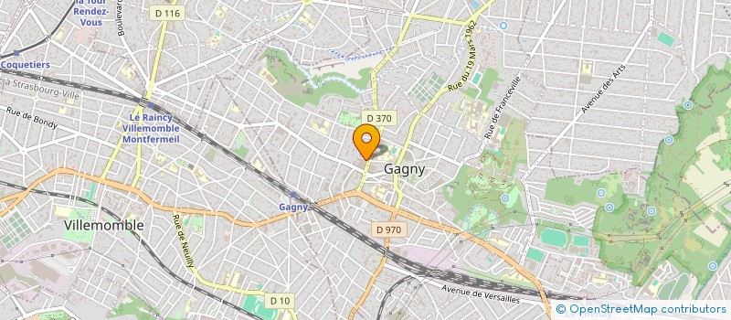 localisation de l'entreprise MONSIEUR EVENS NETO-PEREIRA  GAGNY