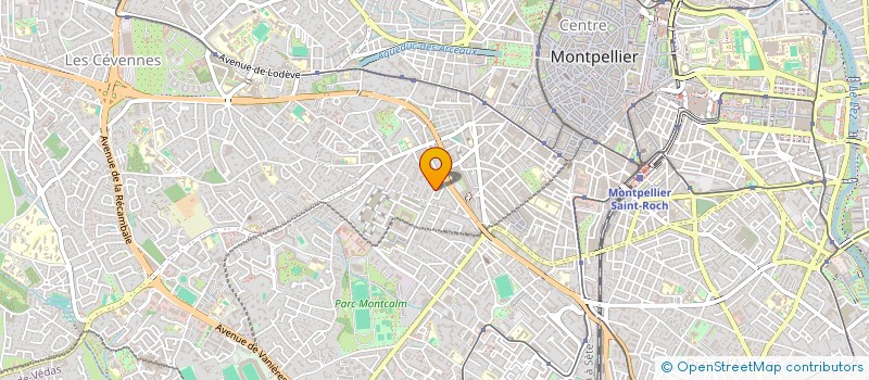 localisation de l'entreprise MONSIEUR EVERSON LEAO DOS ANJOS à MONTPELLIER