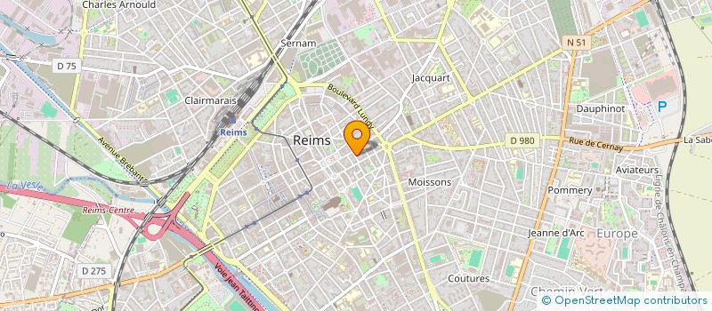 localisation de l'entreprise MONSIEUR EVERSON PALACIOS MONZON  REIMS