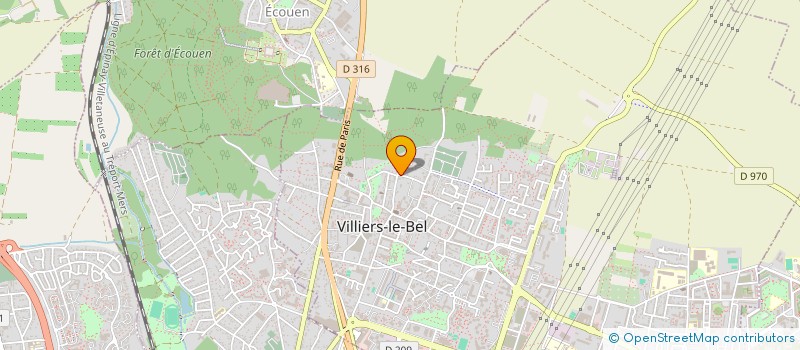 localisation de l'entreprise MONSIEUR EVGENI KOLEV  VILLIERS-LE-BEL