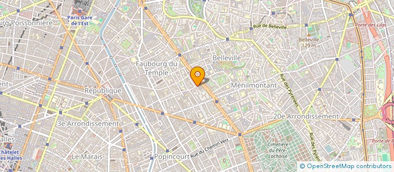 localisation de l'entreprise MONSIEUR EVGENII REIN  PARIS