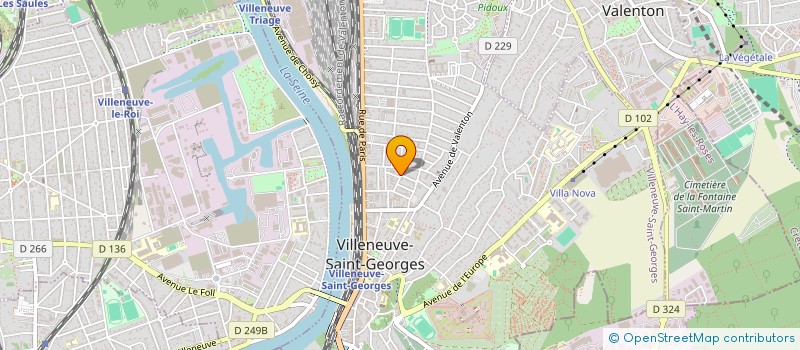 localisation de l'entreprise MONSIEUR EVGHENI POPOVICI  VILLENEUVE-SAINT-GEORGES