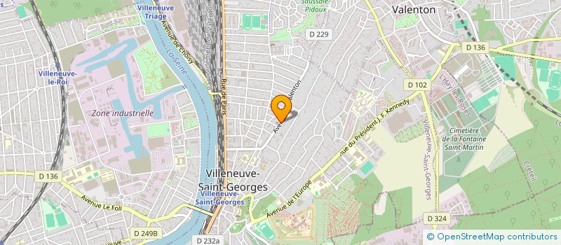 localisation de l'entreprise MONSIEUR EVGHENII CEBOTARI à VILLENEUVE-SAINT-GEORGES