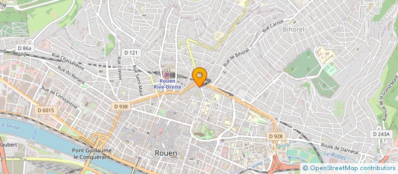 localisation de l'entreprise MONSIEUR EVGUENI CHKOURINE  ROUEN