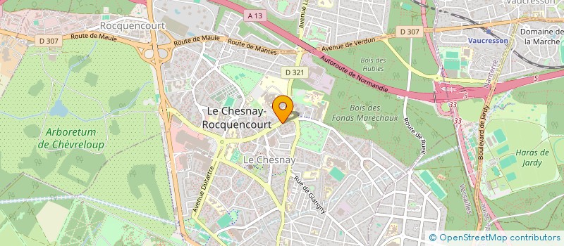 localisation de l'entreprise MONSIEUR EVGUENI PODKOPAEV à LE CHESNAY-ROCQUENCOURT