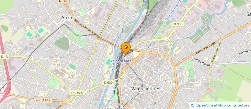 localisation de l'entreprise MONSIEUR EVGUENI PROSKOURIAKOV à VALENCIENNES