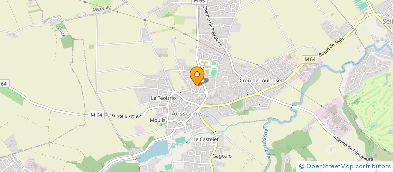 localisation de l'entreprise MONSIEUR EVGUENI ZOUB à AUSSONNE