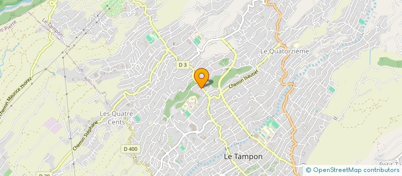 localisation de l'entreprise MONSIEUR EVHAN DIDIER  LE TAMPON