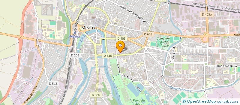 localisation de l'entreprise MONSIEUR EVIDANT LOK  MEAUX