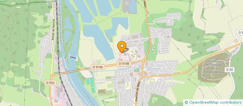 localisation de l'entreprise MONSIEUR EVIS DRAPI  PONT-A-MOUSSON