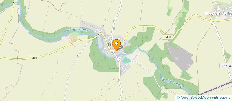 localisation de l'entreprise MONSIEUR EVRARD DE WEIRDT  ETREPILLY