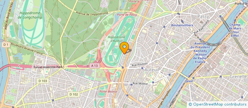 localisation de l'entreprise MONSIEUR EVRARD EVRARD LAROUSSE  PARIS