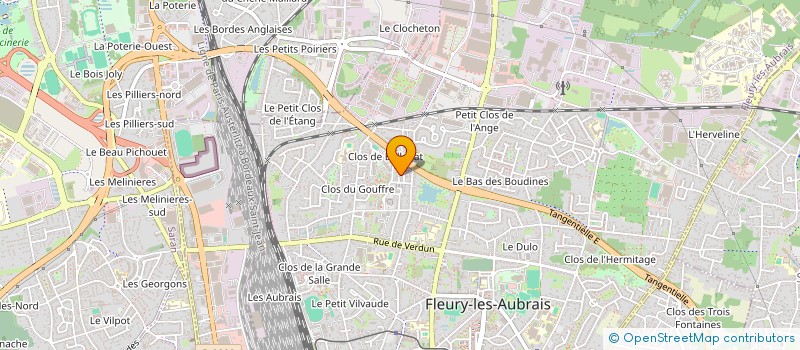 localisation de l'entreprise MONSIEUR EVRARD FONTAINE à FLEURY-LES-AUBRAIS