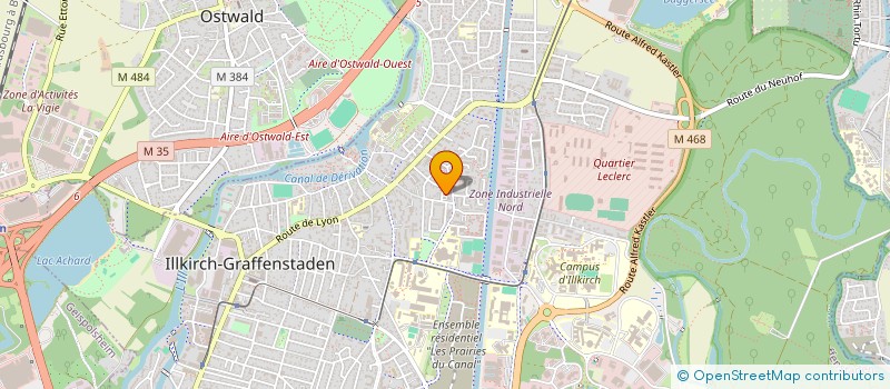 localisation de l'entreprise MONSIEUR EVRIN ALP  MULHOUSE