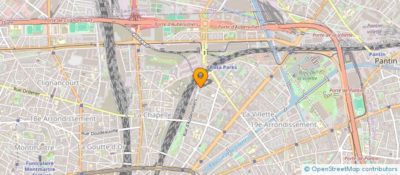 localisation de l'entreprise MONSIEUR EVYNCE VAITI  PARIS