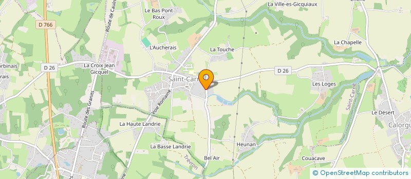 localisation de l'entreprise MONSIEUR EWAN BOTREL  SAINT-CARNE