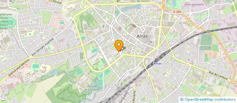 localisation de l'entreprise MONSIEUR EWAN DARSY à ARRAS