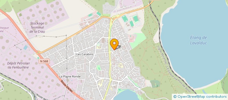 localisation de l'entreprise MONSIEUR EWAN PASSELAIGUES  FOS-SUR-MER