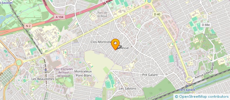 localisation de l'entreprise MONSIEUR EWAN'S MATHIAS HUREL à VILLEPINTE