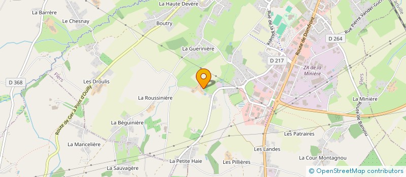 localisation de l'entreprise MONSIEUR EWANN ROHEE à FLERS