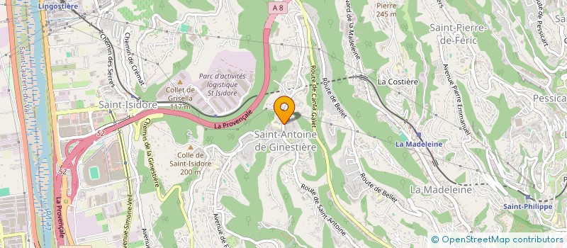 localisation de l'entreprise MONSIEUR EWEN BARTHE  NICE