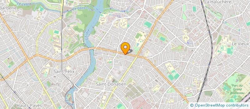 localisation de l'entreprise MONSIEUR EWEN CHABEAUD  NANTES