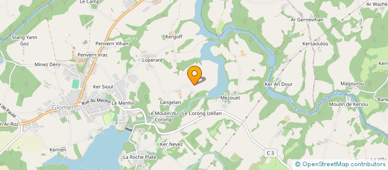 localisation de l'entreprise MONSIEUR EWEN FOUCHER à GLOMEL