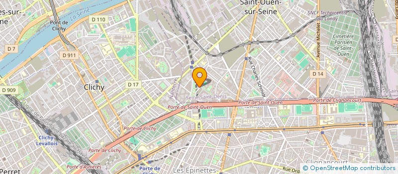 localisation de l'entreprise MONSIEUR EWEN GIUNTA à SAINT-OUEN-SUR-SEINE