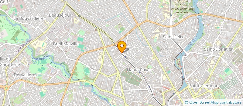 localisation de l'entreprise MONSIEUR EWEN GOULARD à NANTES