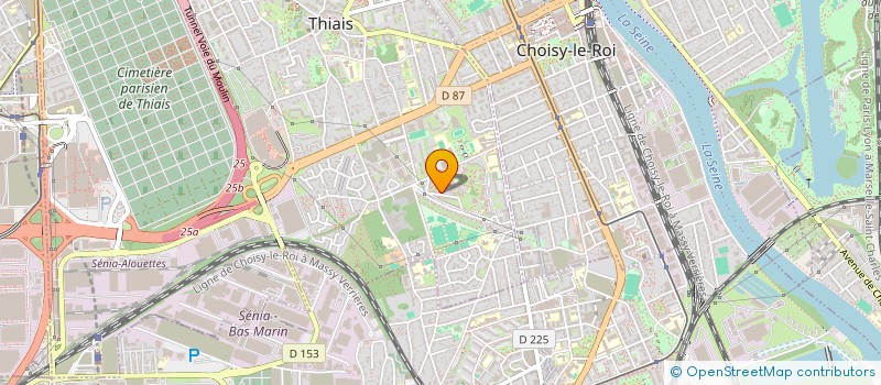 localisation de l'entreprise MONSIEUR EWEN GUETTA  THIAIS