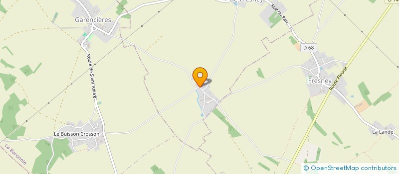 localisation de l'entreprise MONSIEUR EWEN LEMERCIER  LA FORET-DU-PARC