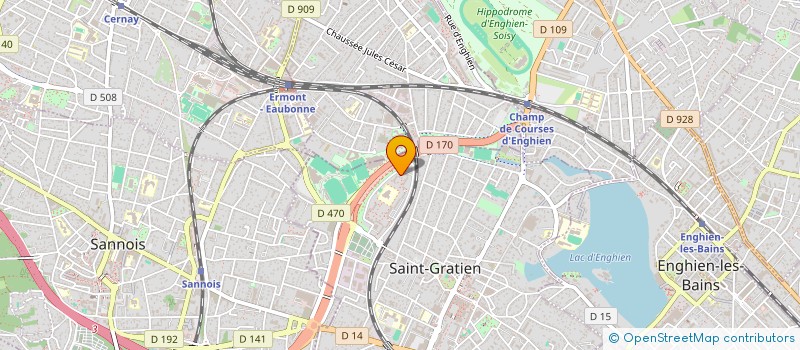 localisation de l'entreprise MONSIEUR EWEN RODRIGUES DE OLIVEIRA  SAINT-GRATIEN