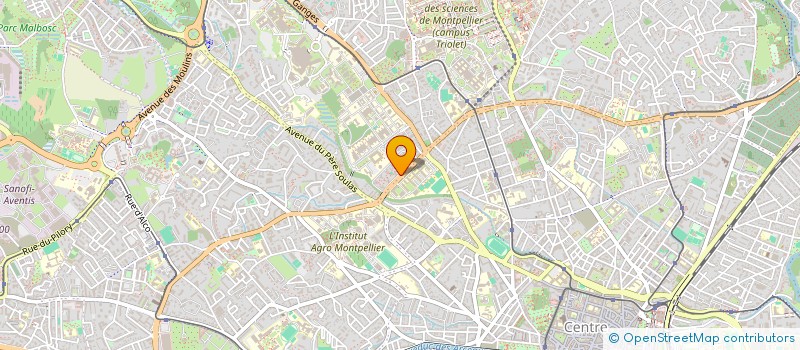 localisation de l'entreprise MONSIEUR EWEN VILBOUX à MONTPELLIER