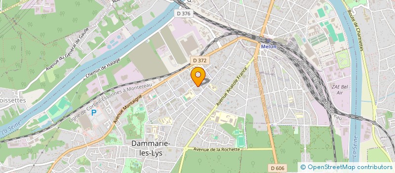 localisation de l'entreprise MONSIEUR EXAUCE FUAKATINUA à DAMMARIE-LES-LYS