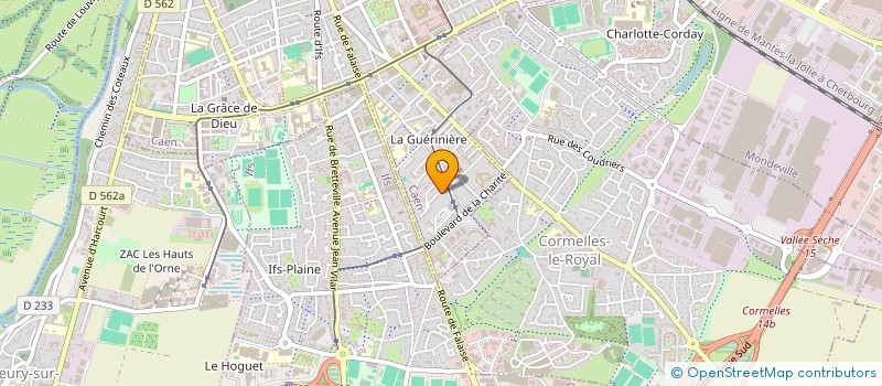 localisation de l'entreprise MONSIEUR EXAUCE LOSO MPUTELA à CAEN