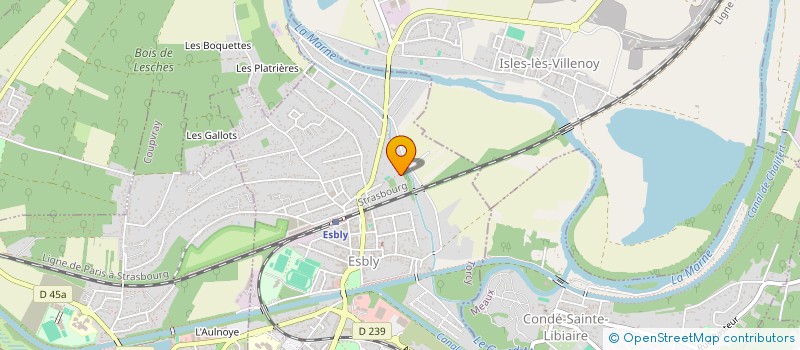 localisation de l'entreprise MONSIEUR EXAUCE OSSETE à ESBLY