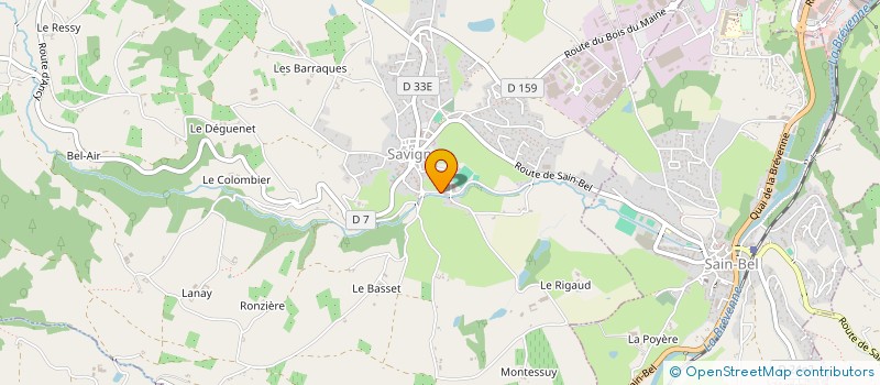 localisation de l'entreprise MONSIEUR EXEQUIEL ESTEVEZ  SOURCIEUX-LES-MINES