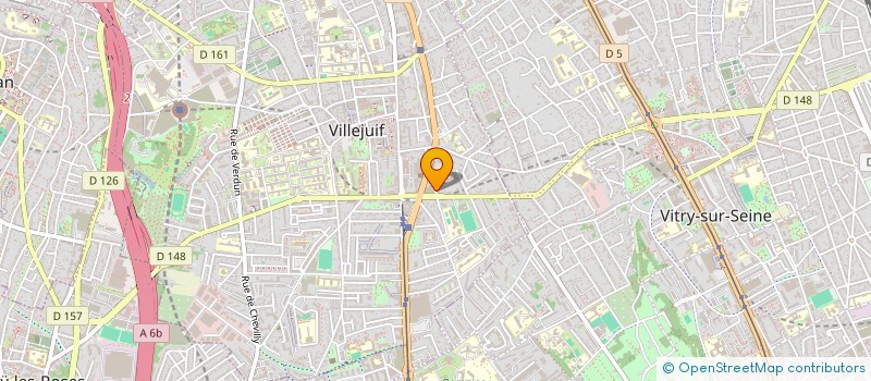 localisation de l'entreprise MONSIEUR EXOCE KASONGO à VILLEJUIF