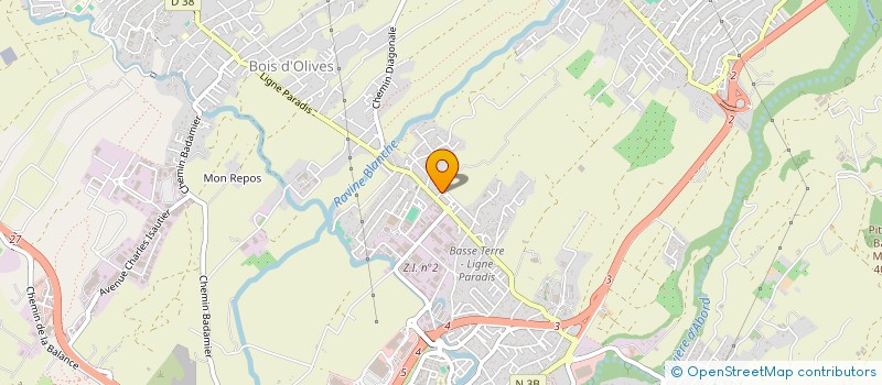 localisation de l'entreprise MONSIEUR EXPEDIT BENARD  SAINT-PIERRE