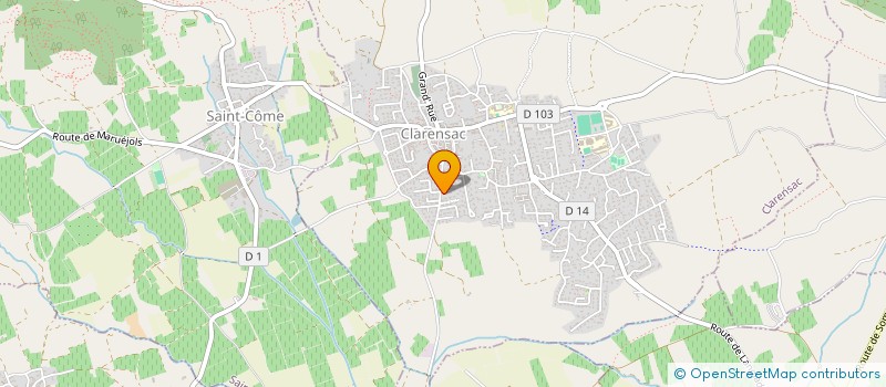 localisation de l'entreprise MONSIEUR EXPEDIT GONNEAU  SAINT-COME-ET-MARUEJOLS