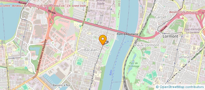 localisation de l'entreprise MONSIEUR EXPEDIT NATIVEL à BORDEAUX