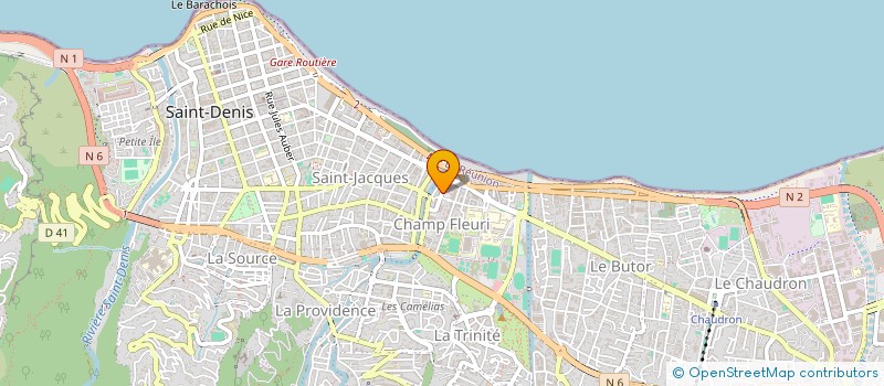 localisation de l'entreprise MONSIEUR EXPEDIT PARASSOURAMIN LATCHIMY à SAINT-DENIS