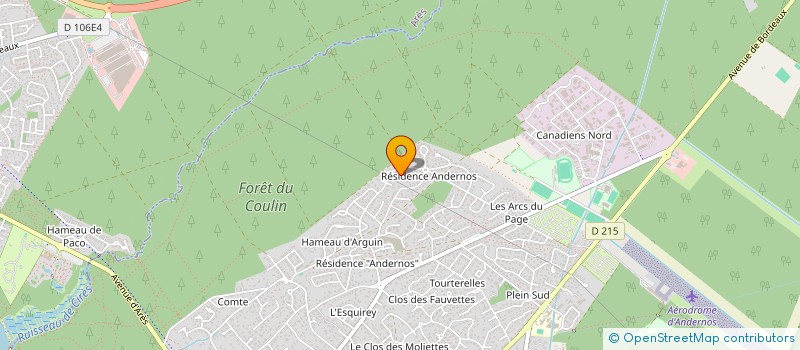localisation de l'entreprise MONSIEUR EYAD RAGOO à ANDERNOS-LES-BAINS