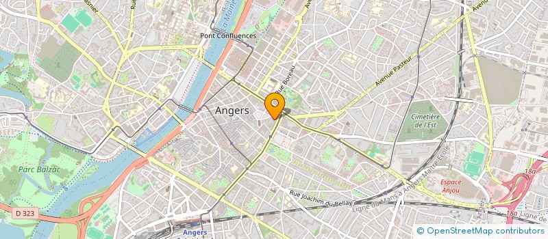 localisation de l'entreprise MONSIEUR EYMERIC COUTOUT à ANGERS