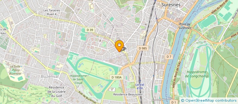 localisation de l'entreprise MONSIEUR EYMERIC GINDRE  BONNIERES-SUR-SEINE