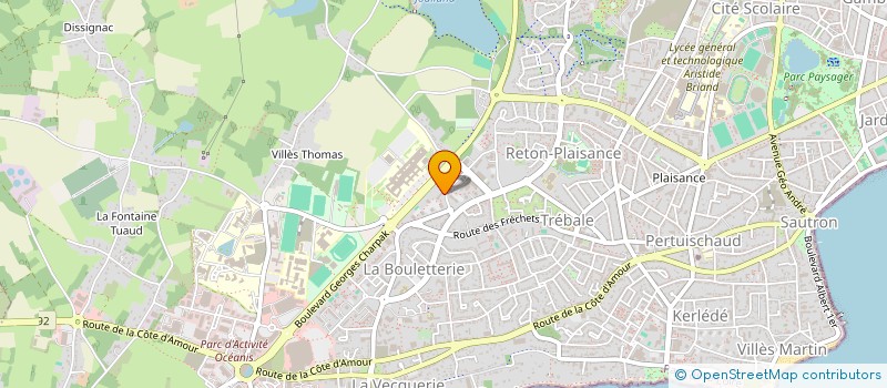 localisation de l'entreprise MONSIEUR EYOB HAILE NEGUSSE  SAINT-NAZAIRE