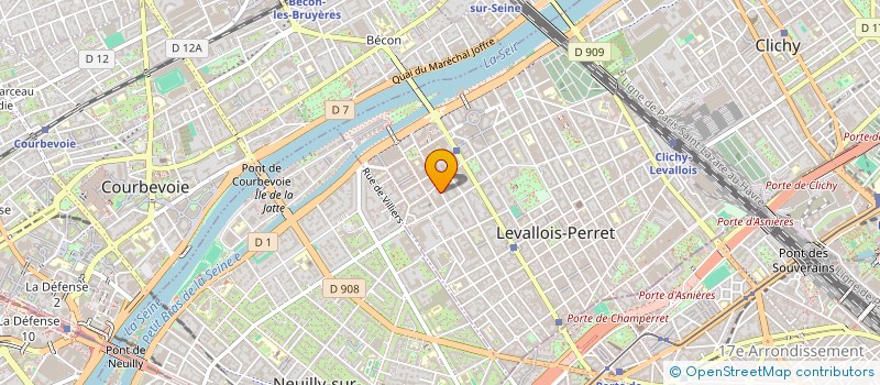 localisation de l'entreprise MONSIEUR EYTAN BOUHANICHE à LEVALLOIS-PERRET