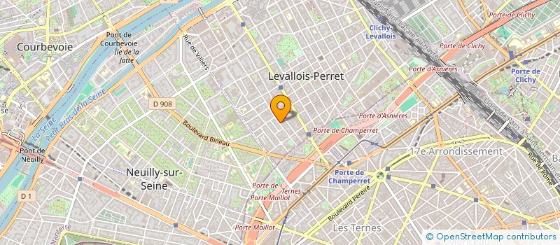localisation de l'entreprise MONSIEUR EYTAN HOURI à LEVALLOIS-PERRET