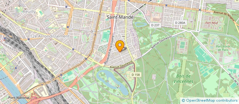 localisation de l'entreprise MONSIEUR EYTAN MELLOUL à SAINT-MANDE